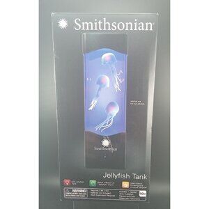 Smithsonian Jellyfish Tank LED Display Aquarium For Kids Ages 10+